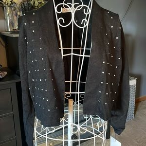 NWT Calvin Klein cropped cardigan